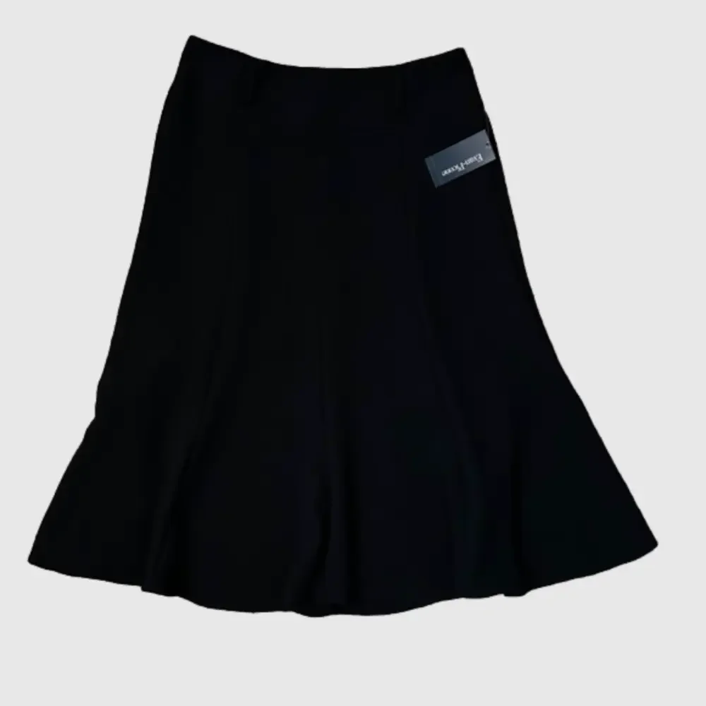 Evan Picone Midi Skirt Navy 12